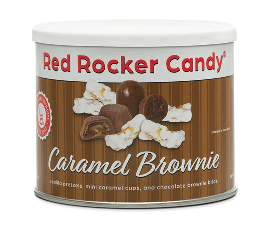 Red Rocker Candy | Caramel Brownie