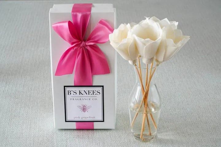 B's Knees | Pink Grapefruit Classic Natural Reed Diffuser