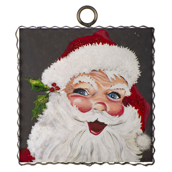 Mini Jolly Santa Print
