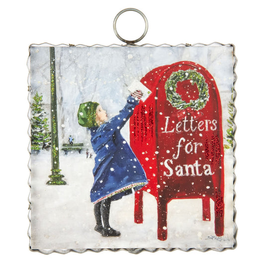 Mini Letters to Santa Print