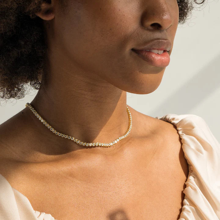 Brenda Grands Diamonds Tennis Necklace