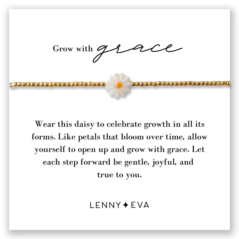 Lenny & Eva | Intentions Cord Bracelet-Daisy