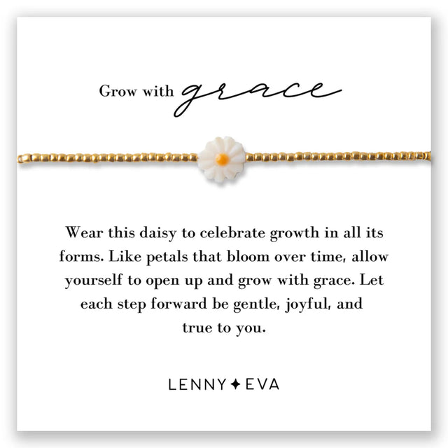 Lenny & Eva | Intentions Cord Bracelet-Daisy