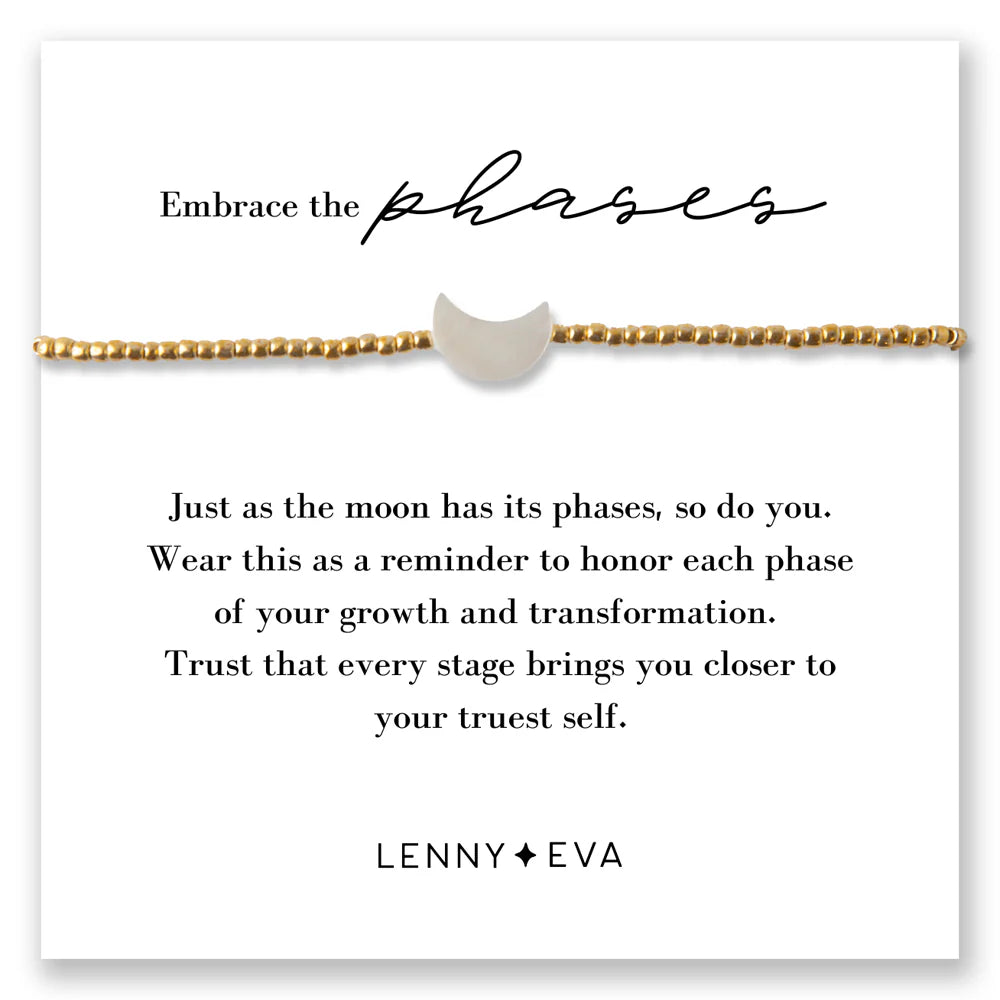 Lenny & Eva | Intentions Cord Bracelet-Moon