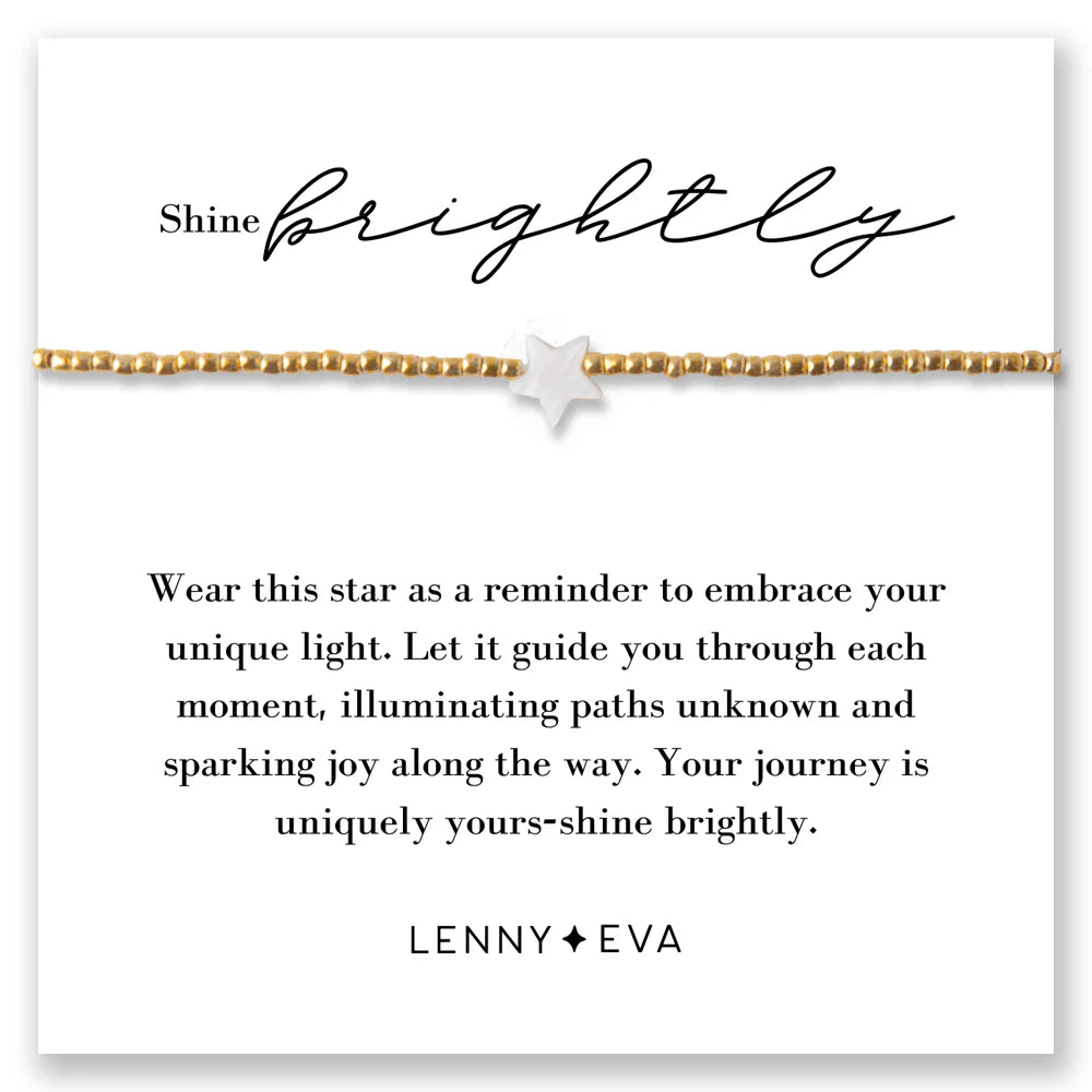 Lenny & Eva | Intentions Cord Bracelet-Star