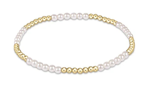 Enewton | Classic Blissful Pattern 2.5mm Bead Bracelet - 3mm Pearl