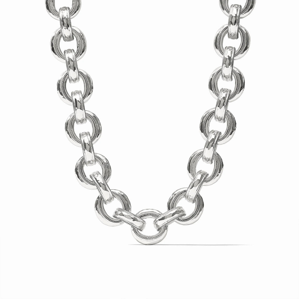 Julie Vos | Cannes Demi Link Necklace in Silver