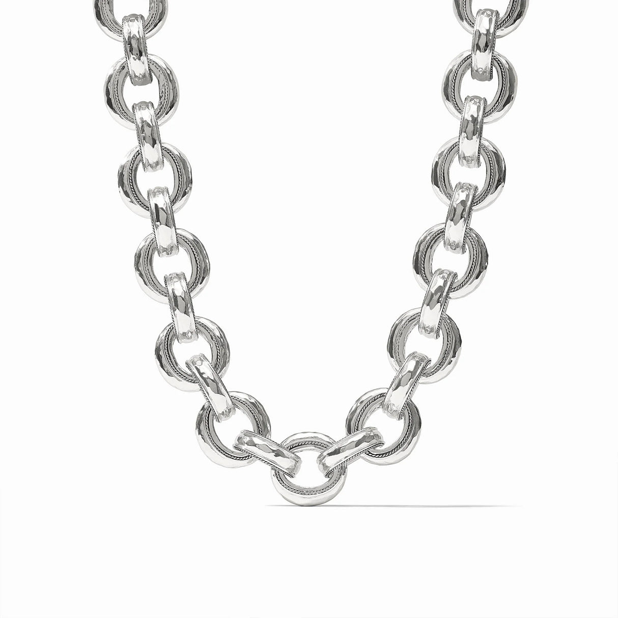 Julie Vos | Cannes Demi Link Necklace in Silver