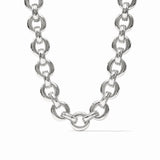 Julie Vos | Cannes Demi Link Necklace in Silver
