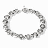 Julie Vos | Cannes Demi Link Necklace in Silver