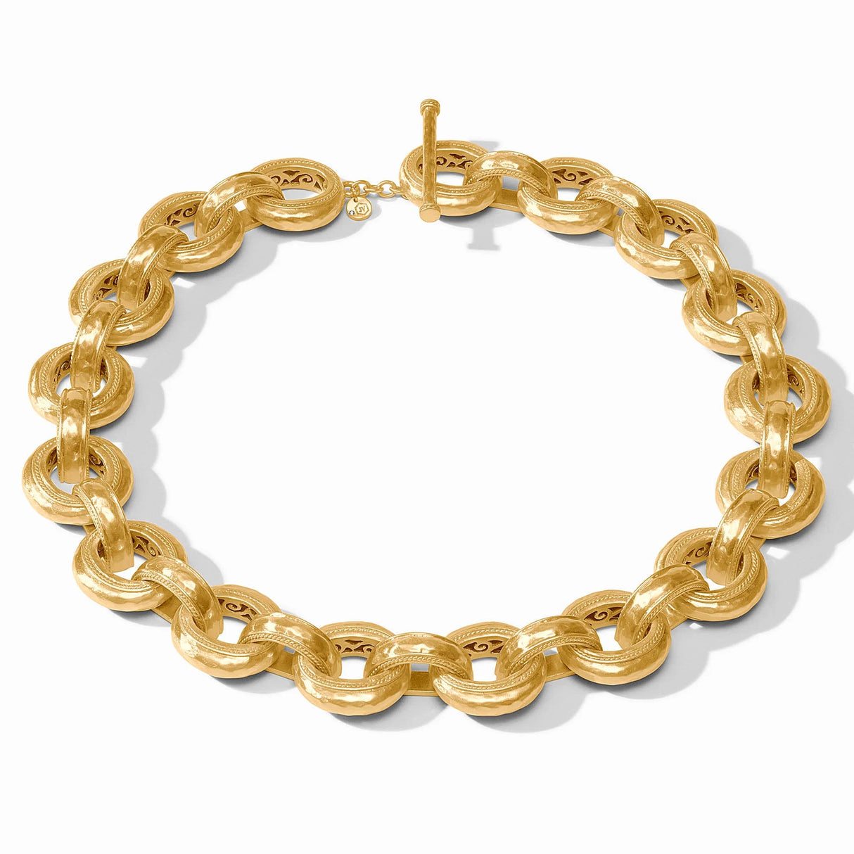 Julie Vos | Cannes Demi Link Necklace in Gold