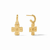 Julie Vos | Canterbury Hoop & Charm Earrings