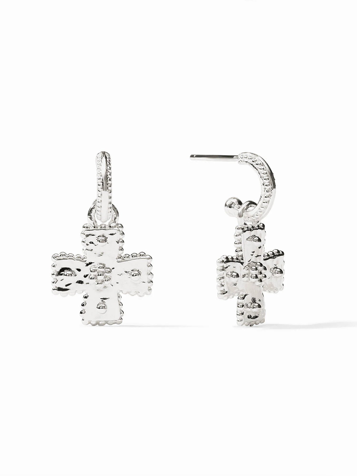 Julie Vos | Canterbury Hoop & Charm Earrings