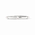 Julie Vos | Catalina Stone Hinge Bangle - Silver