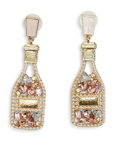 Trish Crystal Embellished Earrings