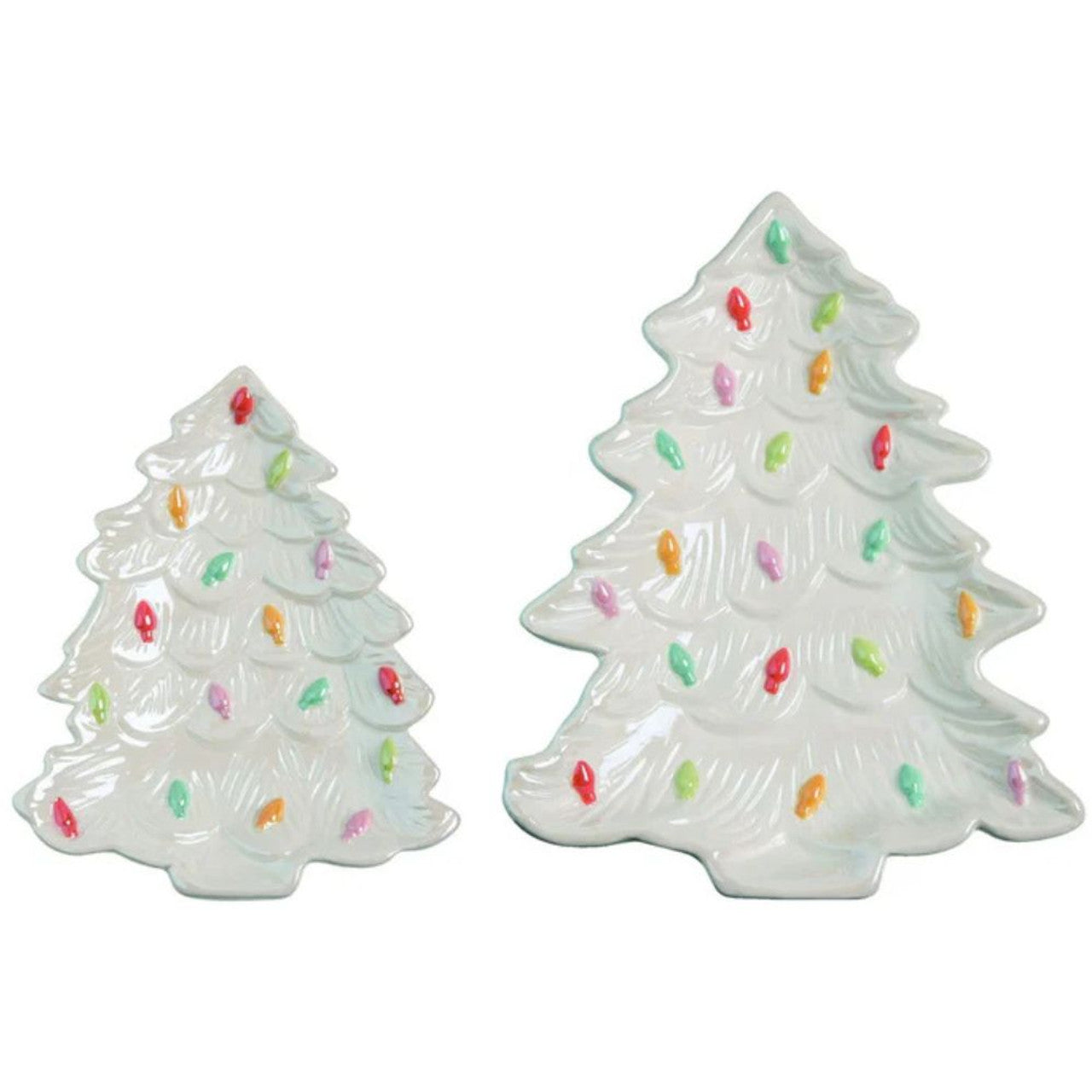 Dolomite Christmas Tree Plates