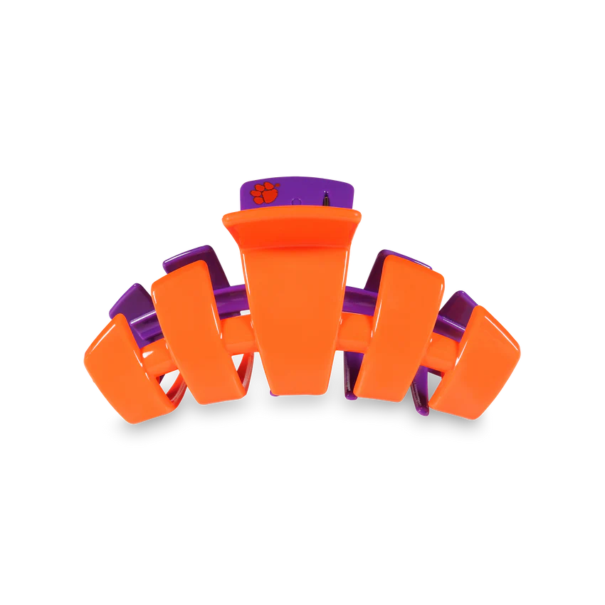 Teleties | Clemson University Medium Hair Clip