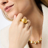 Julie Vos | Cobblestone Bombé Ring - Gold