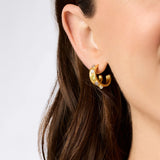 Julie Vos | Cobblestone Double Hoop