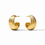 Julie Vos | Cobblestone Statement Hoop in Gold