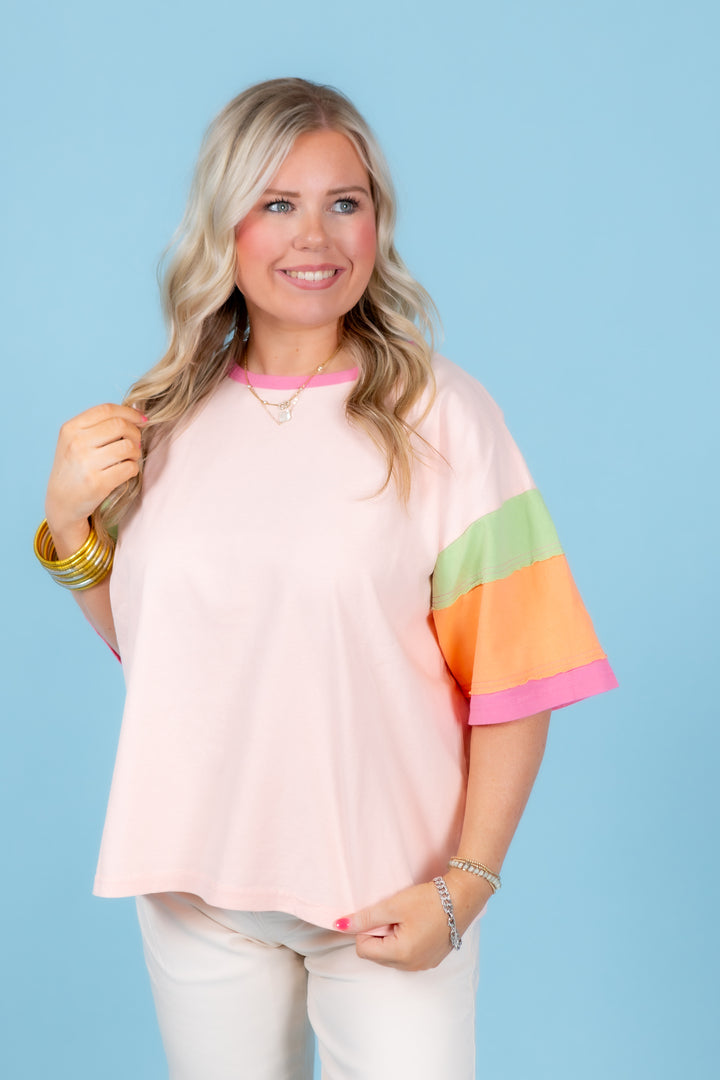 The Color Block Tee