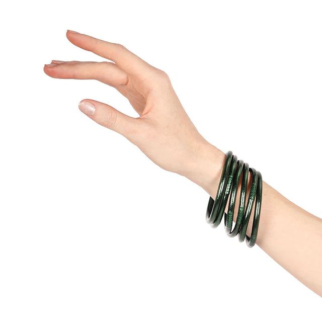 BuDhaGirl | Frond All Weather Bangles® (AWB®) - Serenity Prayer