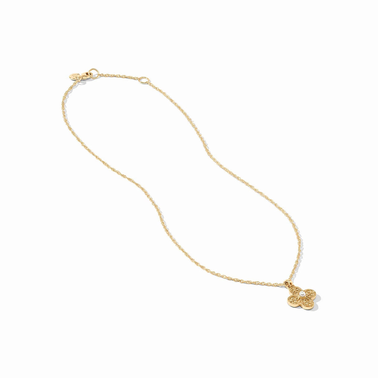 Julie Vos | Malta Corinth Delicate Necklace in Pearl