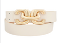 Statement Metal Buckle Belt