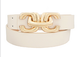 Statement Metal Buckle Belt