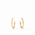Julie Vos | Crescent Stone Hoop
