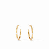 Julie Vos | Crescent Stone Hoop