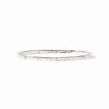 Julie Vos | Crescent Stone Bangle - Silver