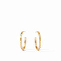 Julie Vos | Crescent Stone Hoop