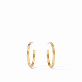 Julie Vos | Crescent Stone Hoop