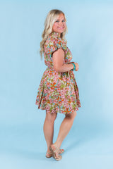 The Muted Fall Mini Dress