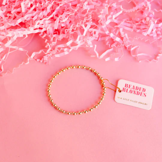 Beaded Blondes | Mini Katy Bracelet in Gold