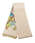 Madison's Exclusive | Floral Print Narrow Scarf