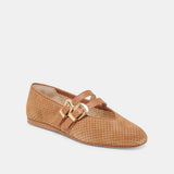 Dolce Vita | Baylee Ballet Flats Pecan Perforated Suede