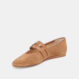 Dolce Vita | Baylee Ballet Flats Pecan Perforated Suede