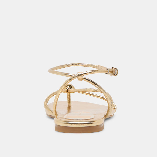 Dolce Vita | Kenley Sandals Gold Leather
