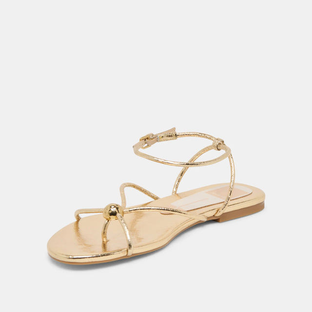Dolce Vita | Kenley Sandals Gold Leather
