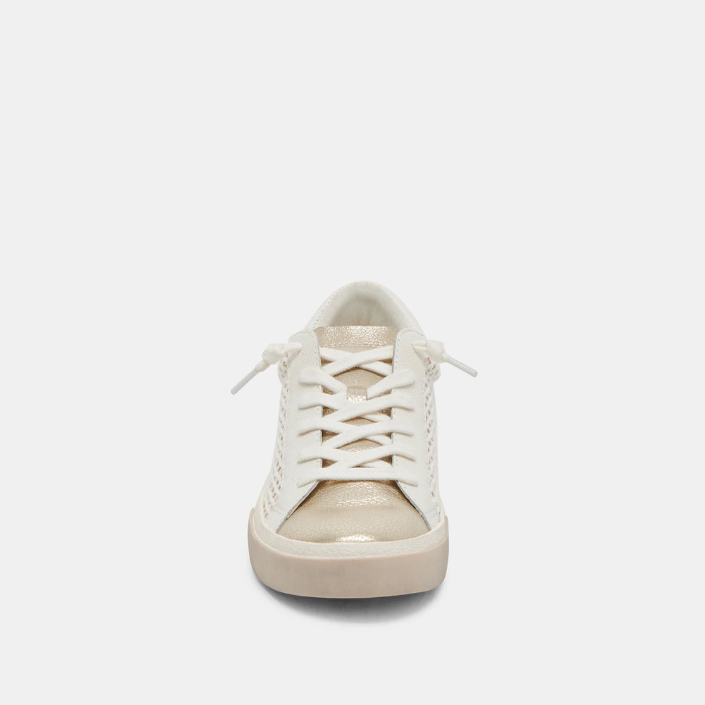 Dolce Vita | Zina Shoes - Bone/Gold Woven