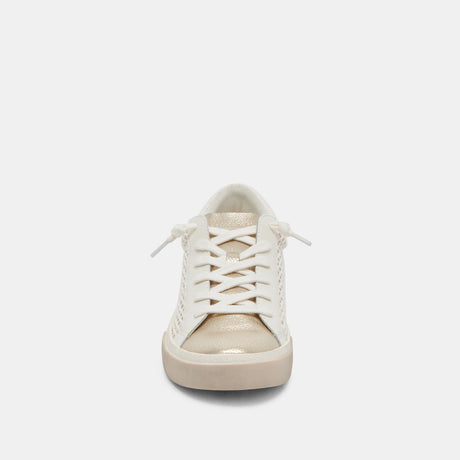 Dolce Vita | Zina Shoes - Bone/Gold Woven