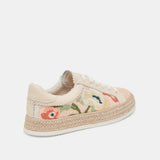 Dolce Vita | Azalia Sneakers Pink Floral Raffia