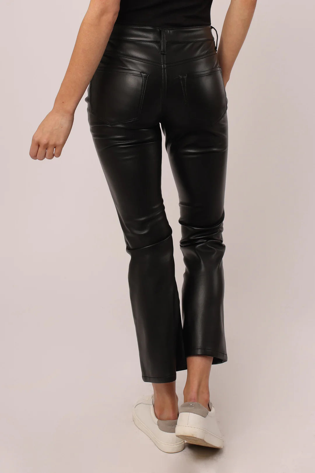 Dear John  | Jenna Crop Vegan Leather Pants (Final Sale)