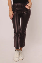 Dear John  | Jenna Crop Vegan Leather Pants (Final Sale)