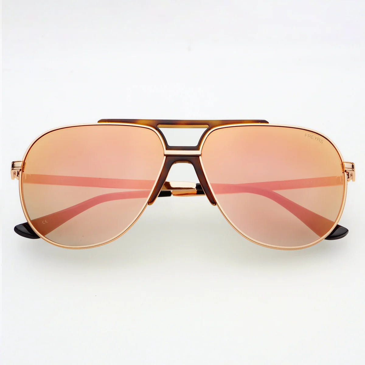 Freyrs | Logan Pink Mirror Sunglasses