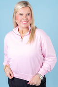 The Holly Half Zip Sweatshirt