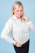 The Holly Half Zip Sweatshirt