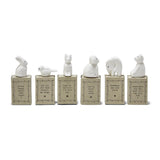Animal Matchbox in Gift Box with Saying